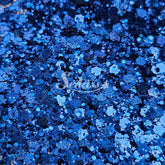 Royal Metallic Chunky Glitter - Blue Glitter